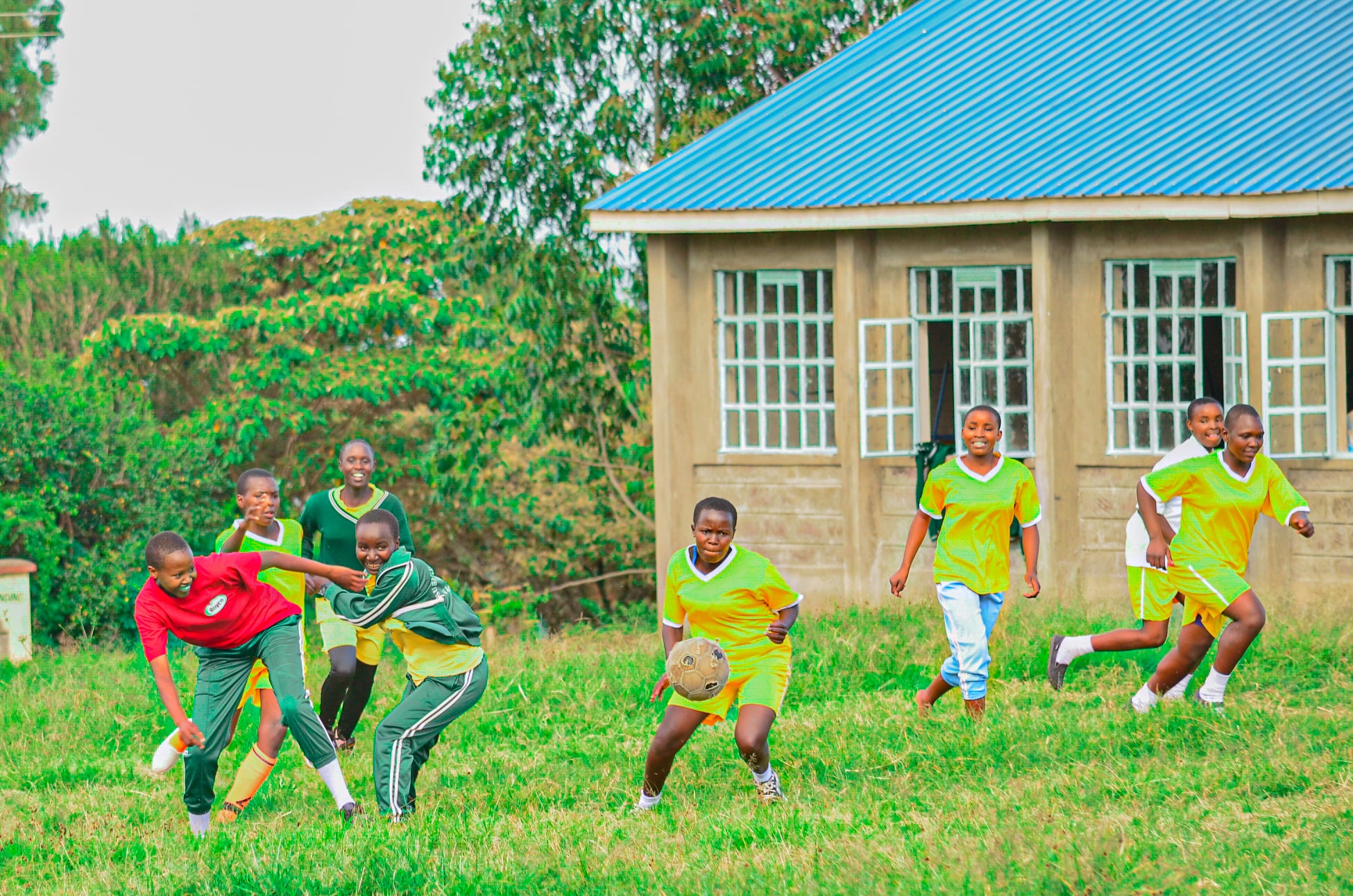 Girls Football Team